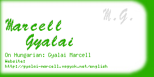 marcell gyalai business card